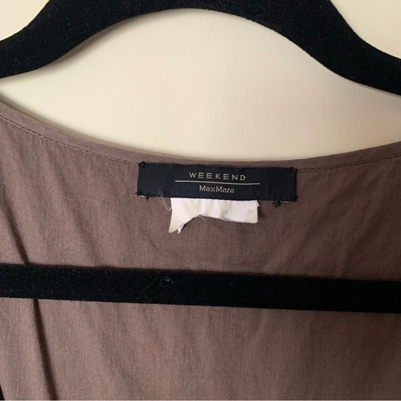MaxMara Weekend Brown Dress Size Extra Large - Picture 4 of 10